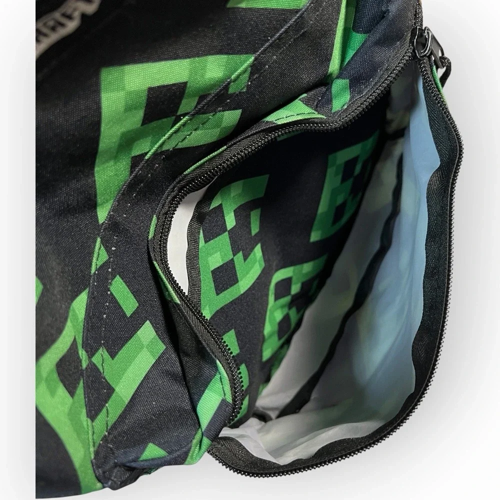 Minecraft Creeper School Backpack Book Bag 17